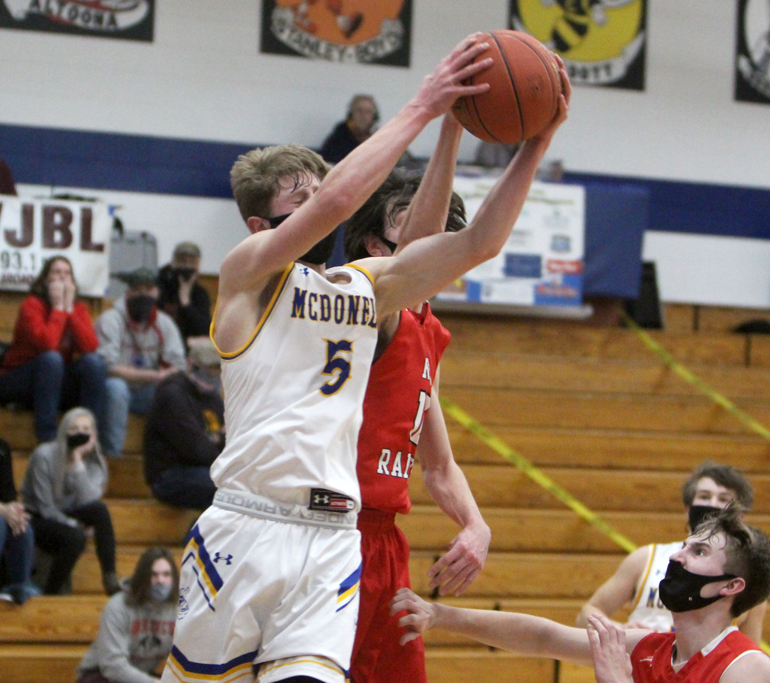 Bruce at McDonell boys basketball 2-19-21